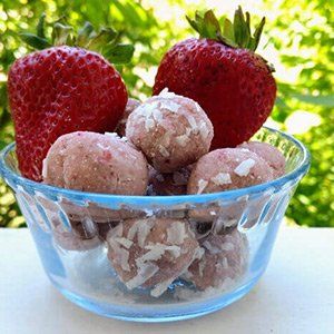 Strawberry Shortcake Keto Fat Bombs