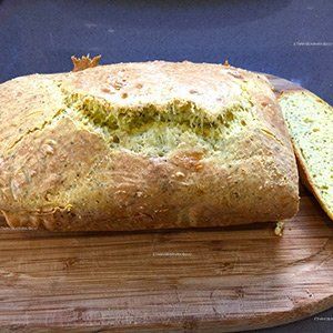 Cheesy Savory Keto Snack Herb Bread