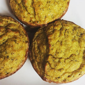 Savory Keto Veggie Muffin